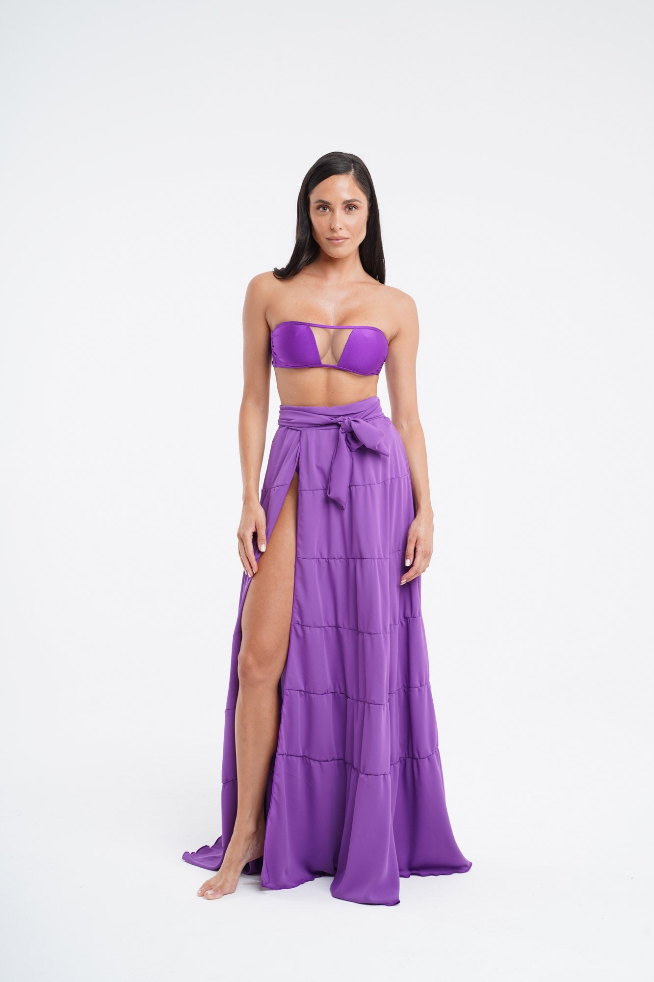 Yesenia chiffon cover-up