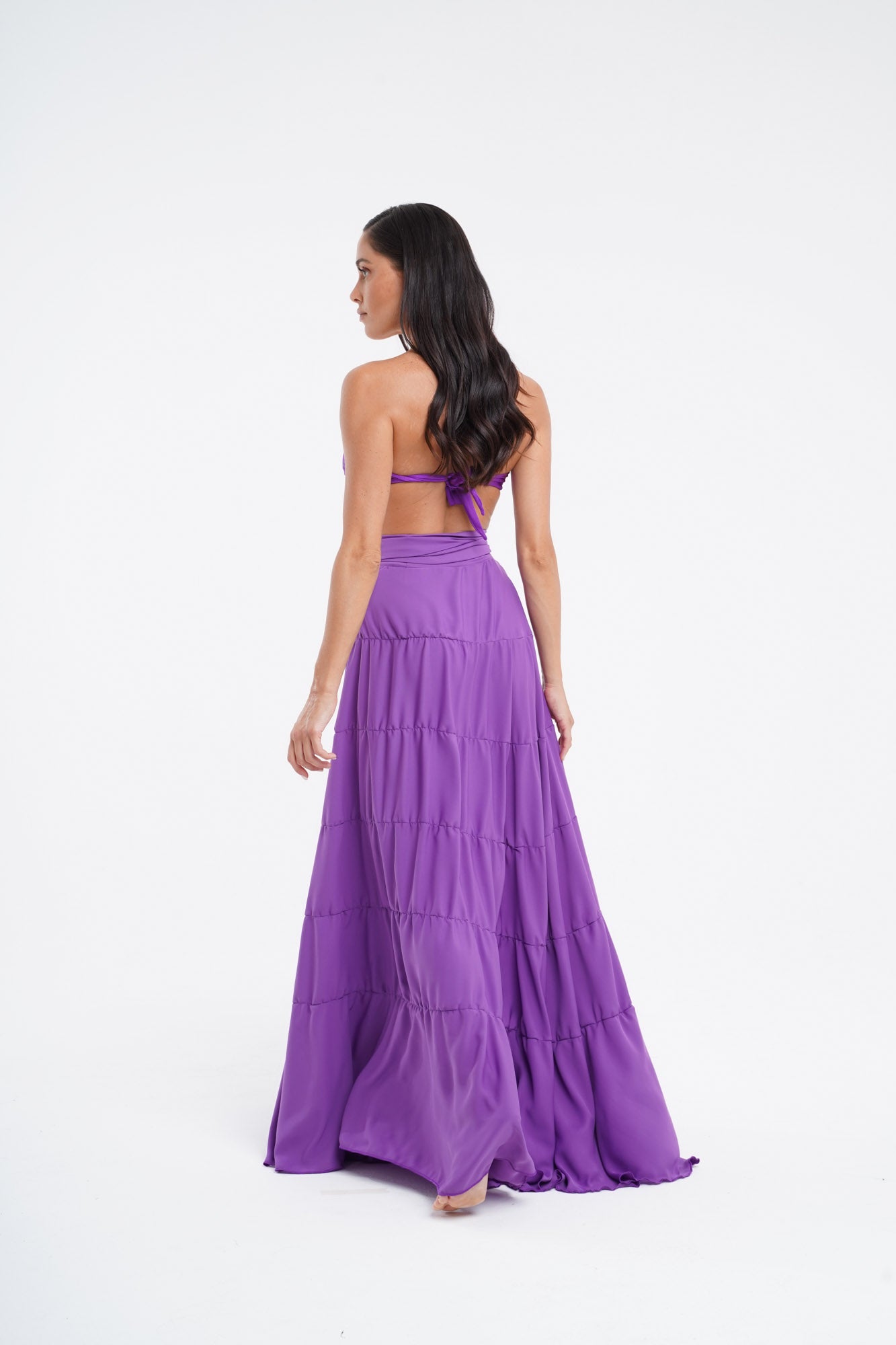 Yesenia chiffon cover-up