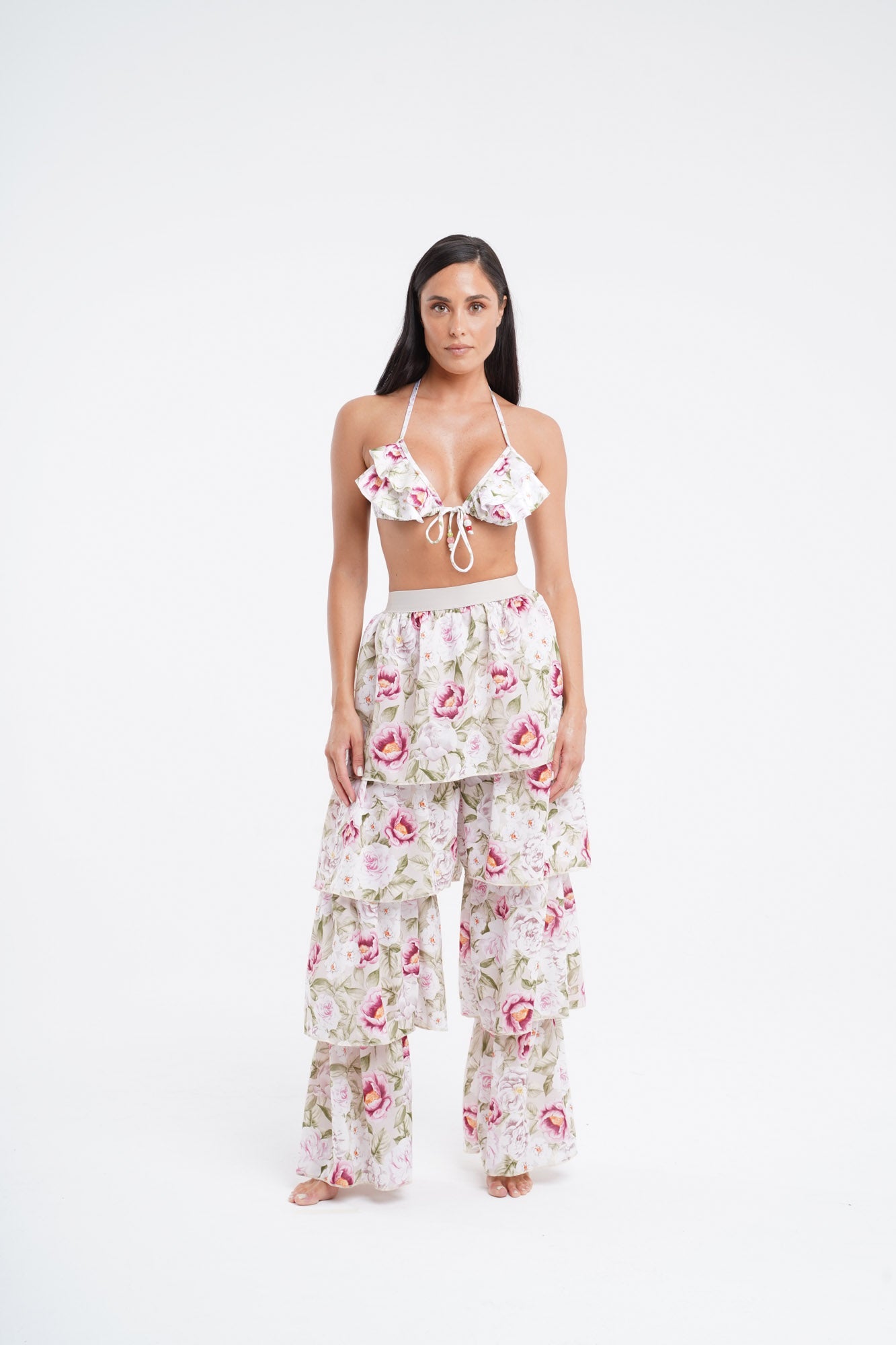 Dorita patterned cover-up