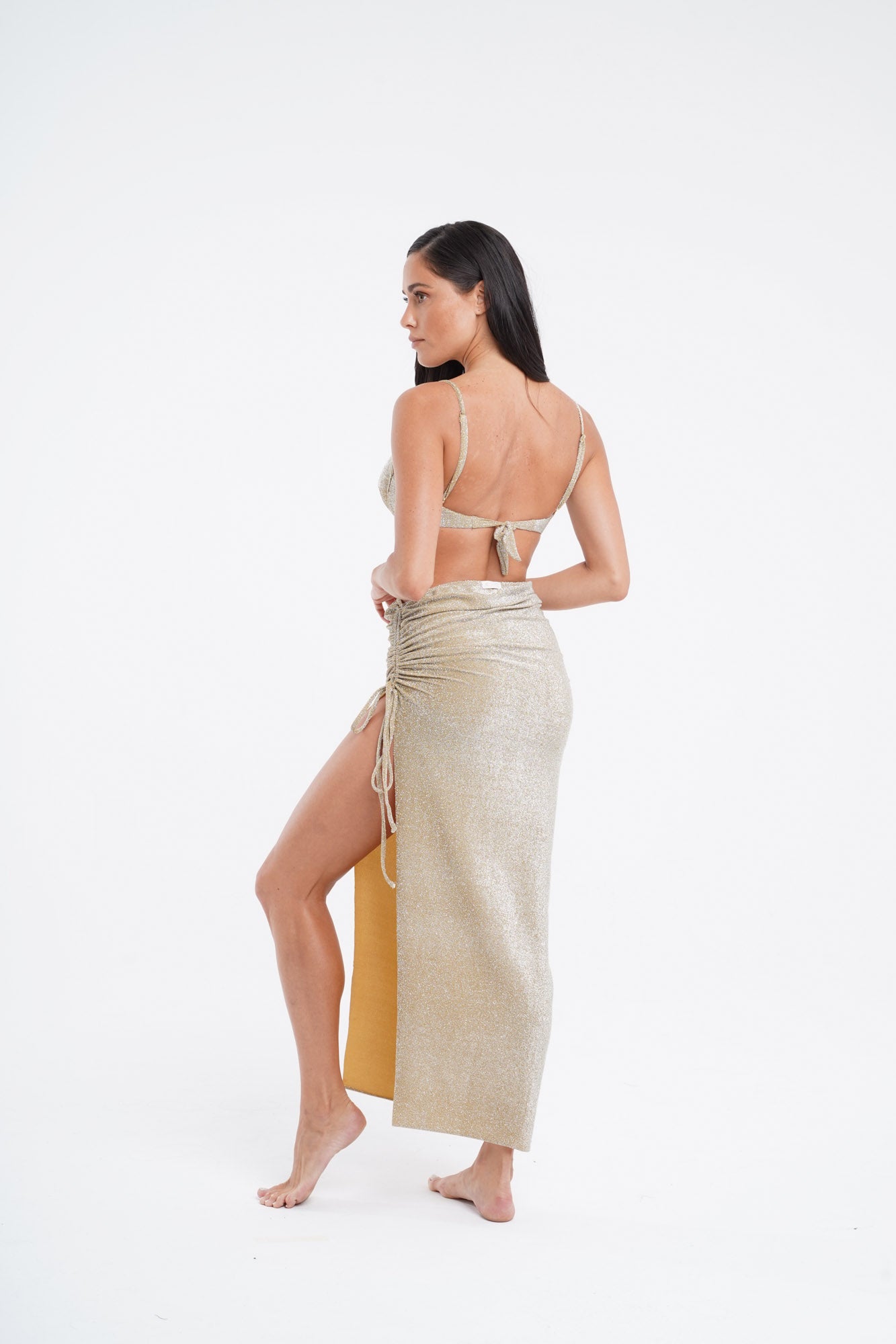 Nikita lurex swimsuit cover-up