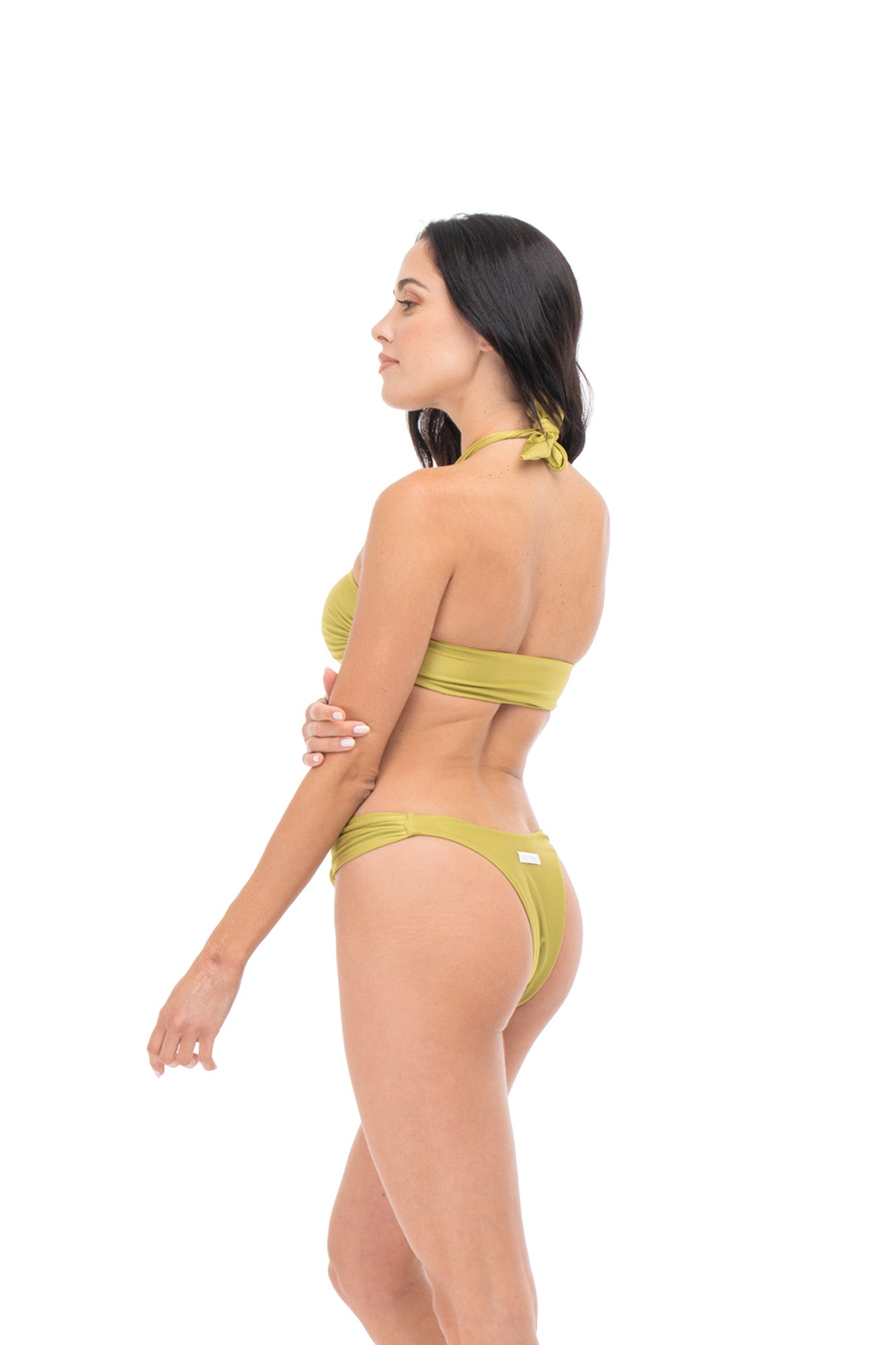Amber lycra bikini swimsuit