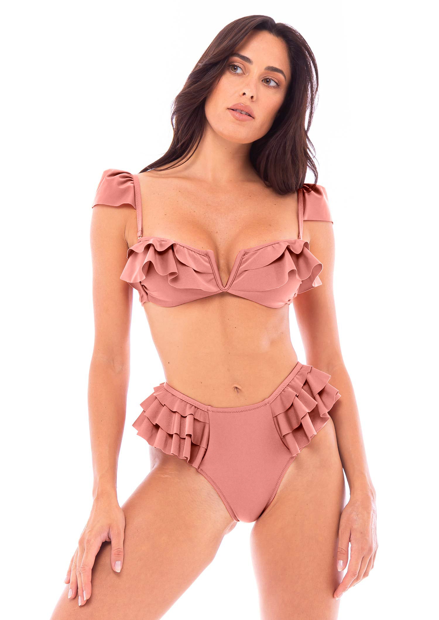 Elenoire Lycra Bikini Swimsuit