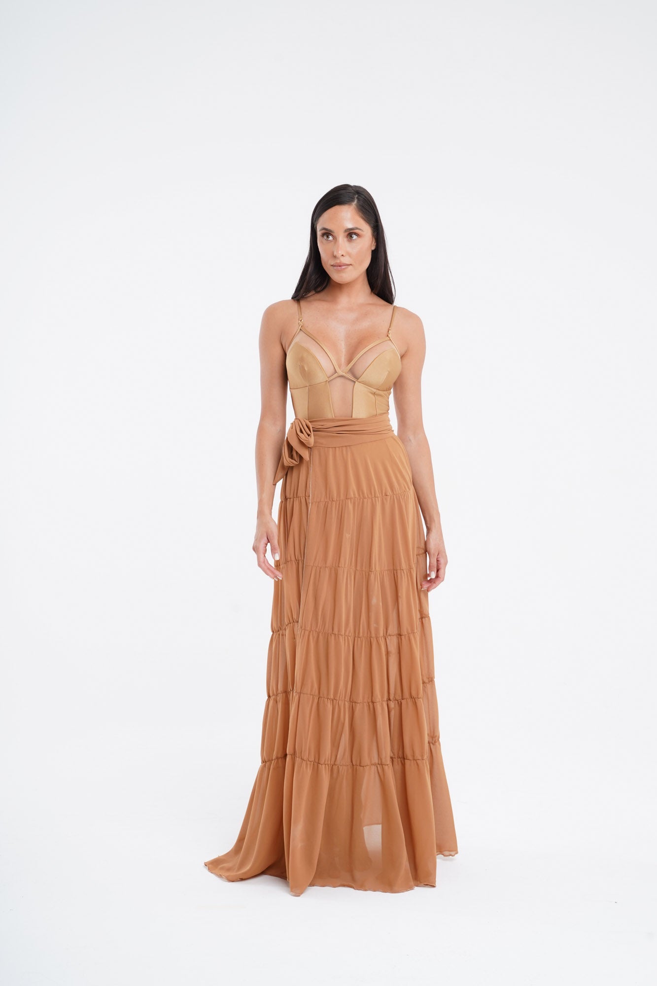 Yesenia chiffon cover-up
