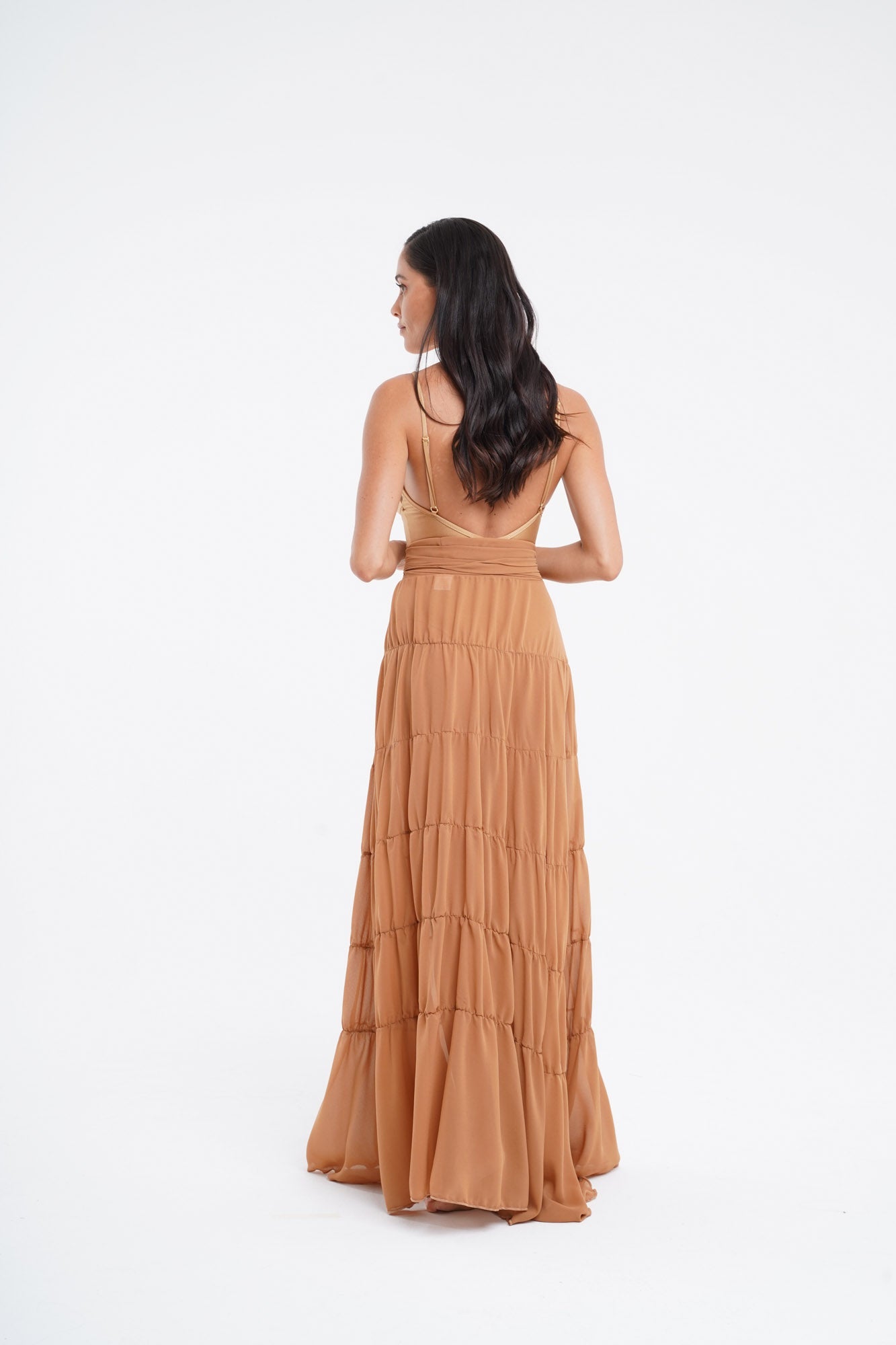 Yesenia chiffon cover-up