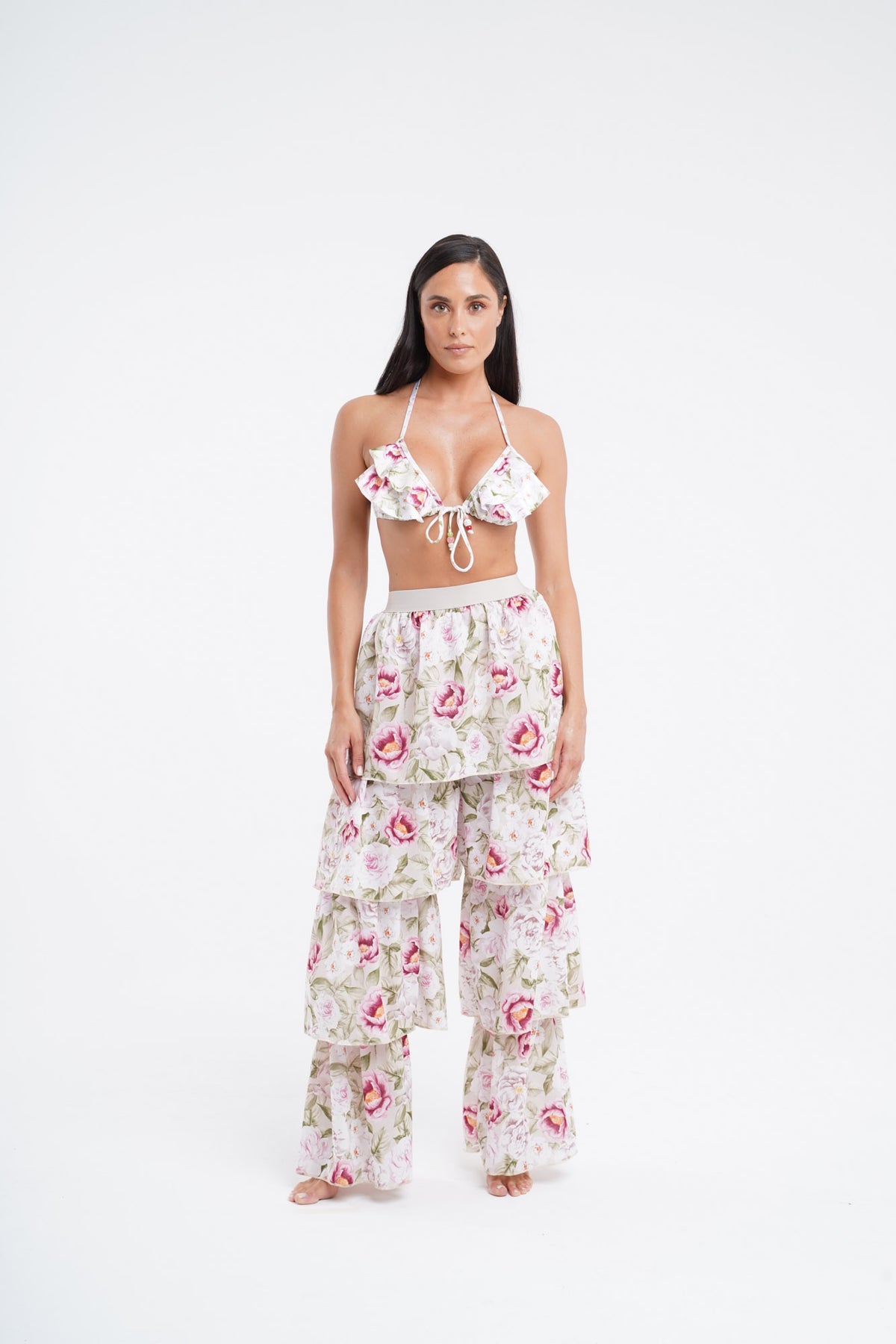Dorita patterned cover-up