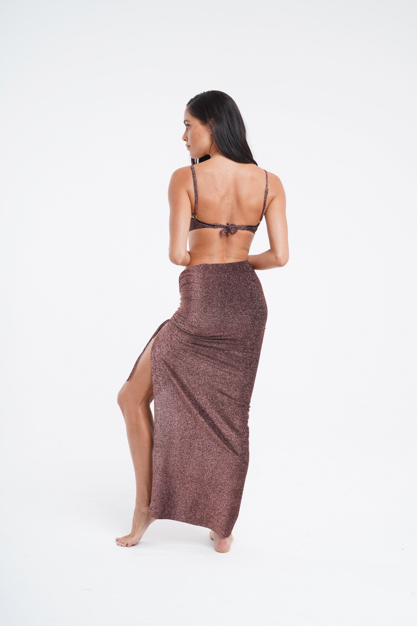 Nikita lurex swimsuit cover-up