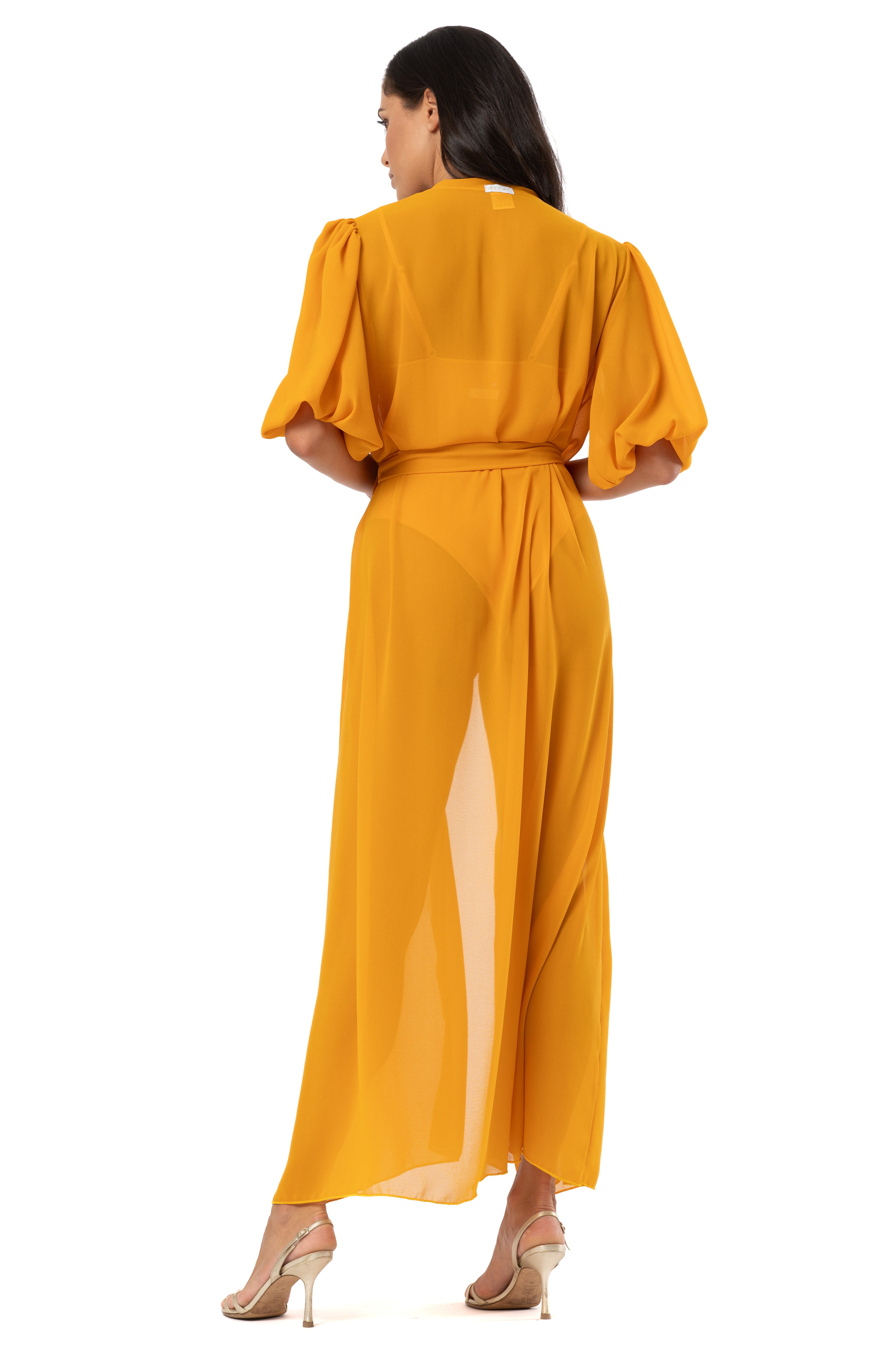 Copricostume Beyan chiffon lungo