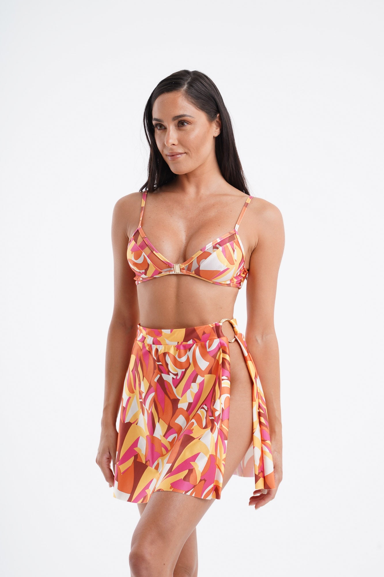 Gonna Pureza lycra fantasia