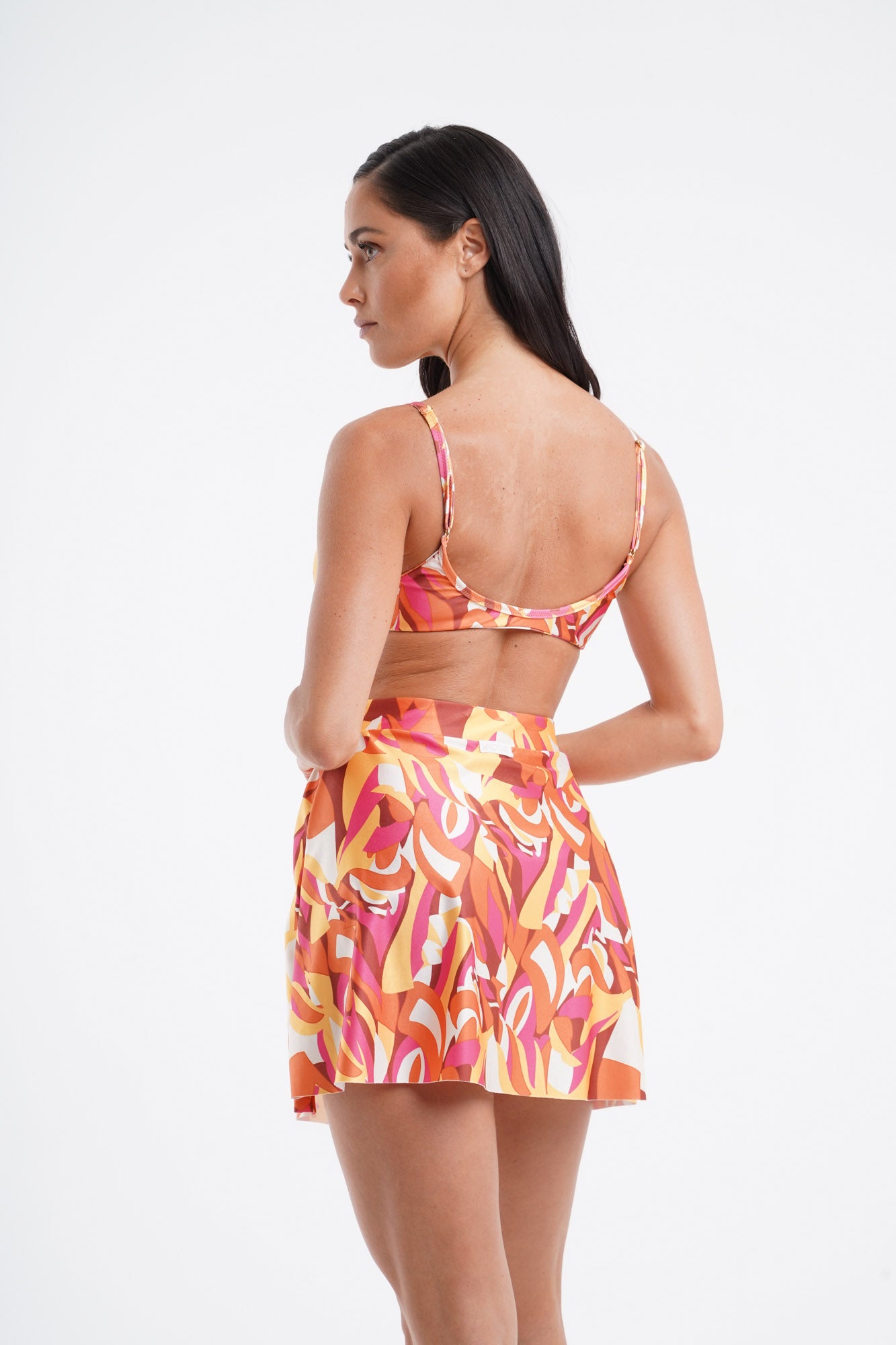 Gonna Pureza lycra fantasia