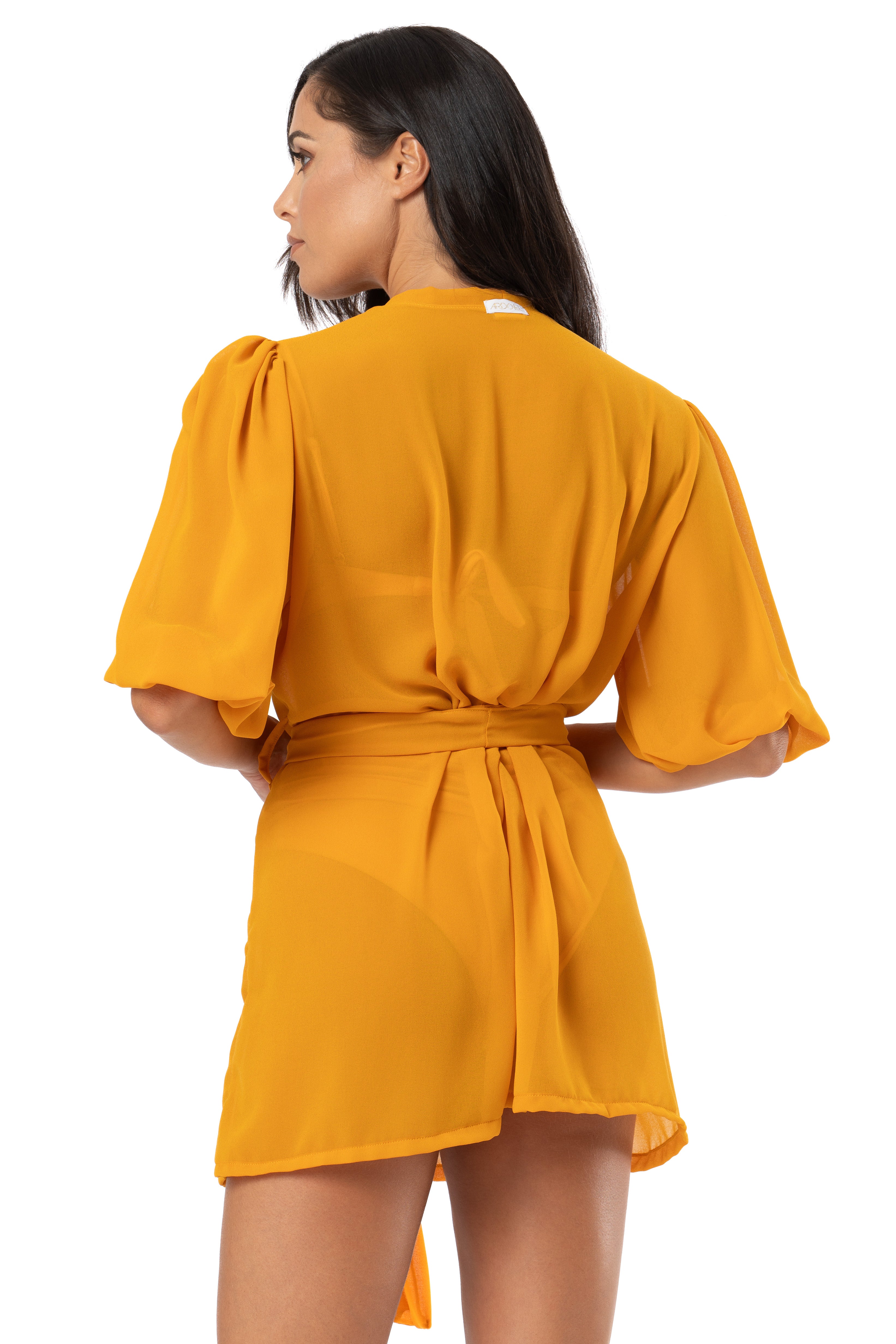 Beyan short chiffon cover-up