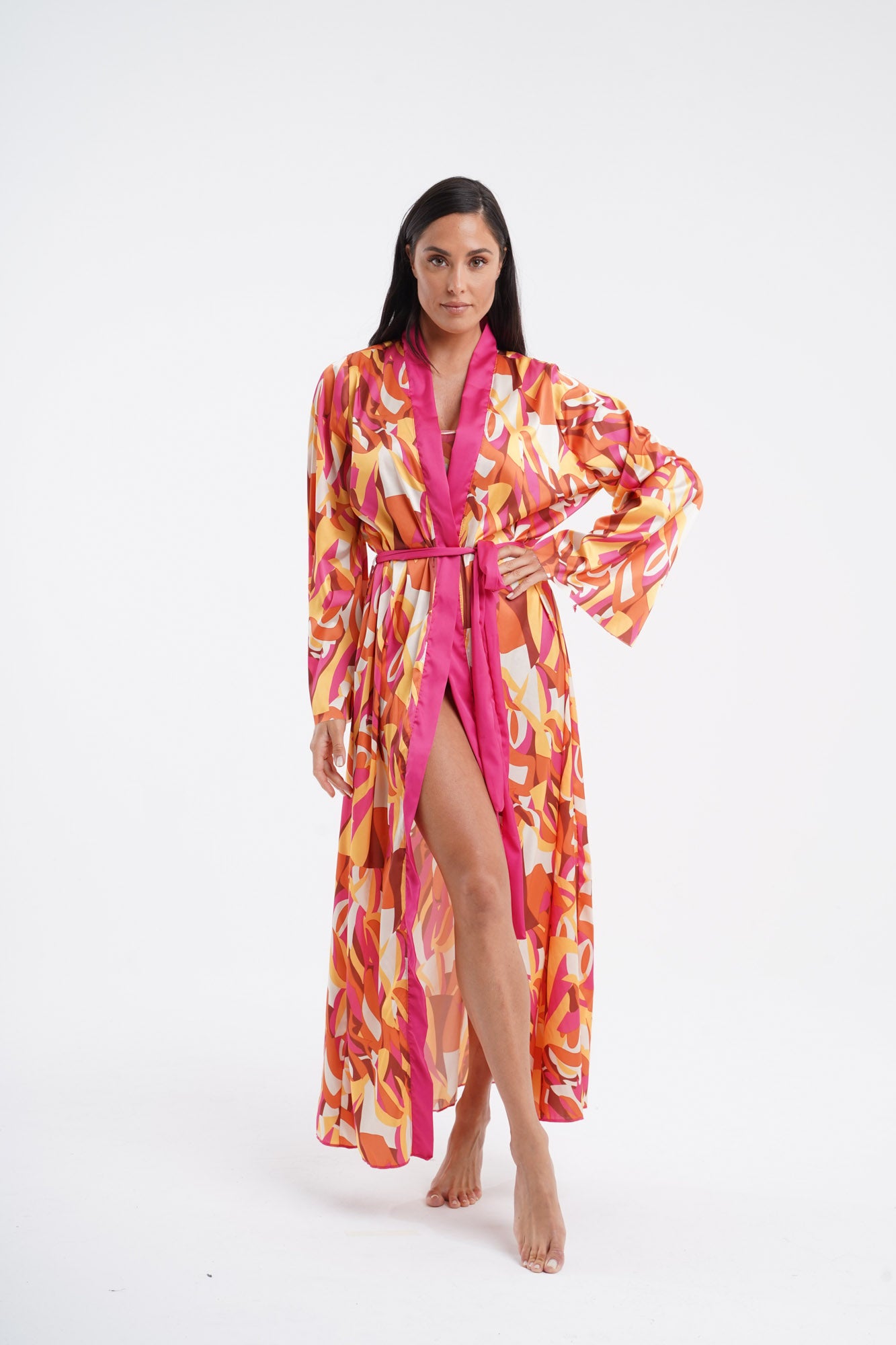 Copricostume Adalina lungo raso