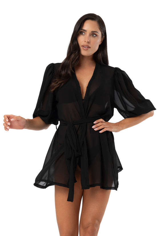 Copricostume Beyan chiffon corto