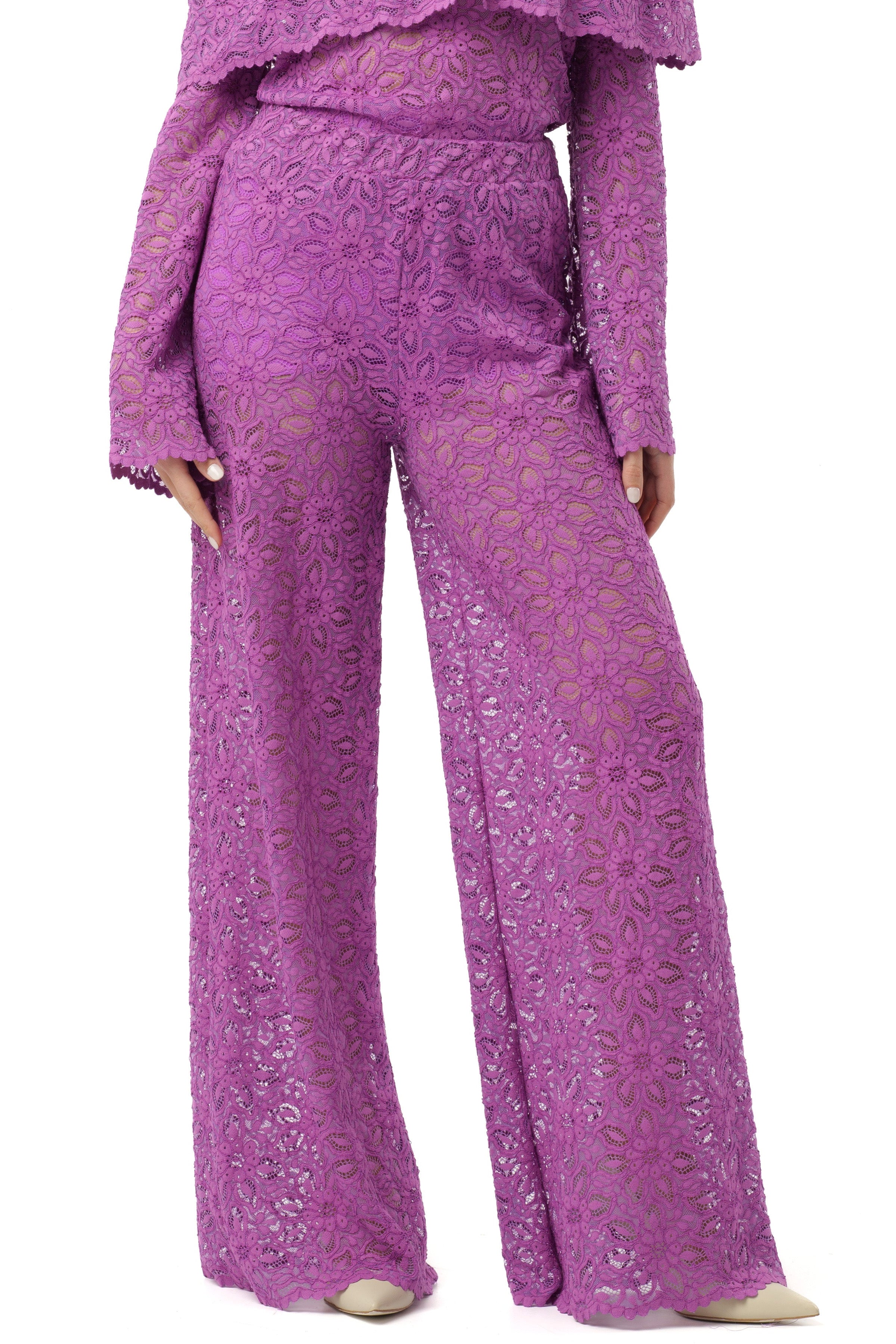 Natalie lace trousers