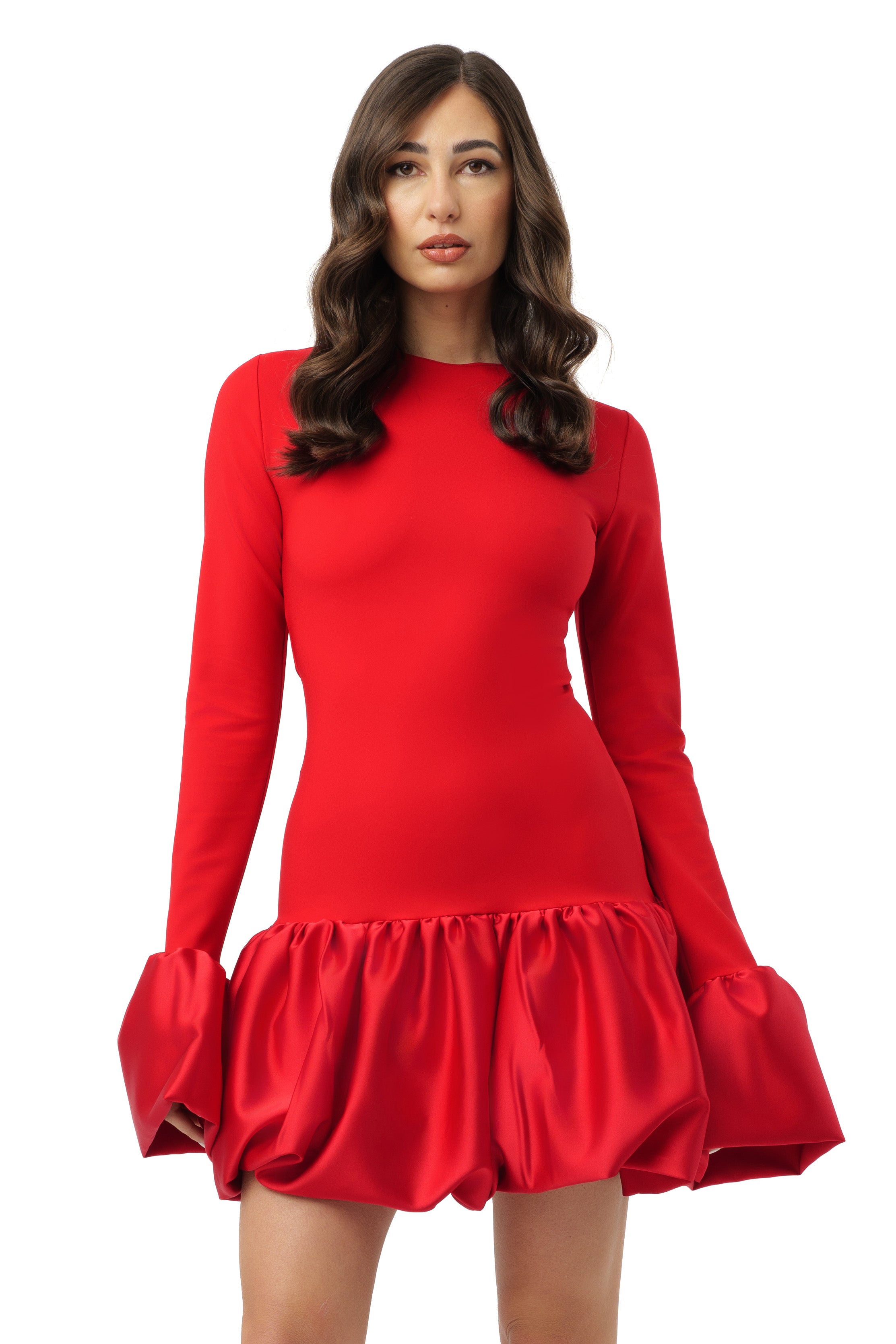 Abito Esmeralda raso