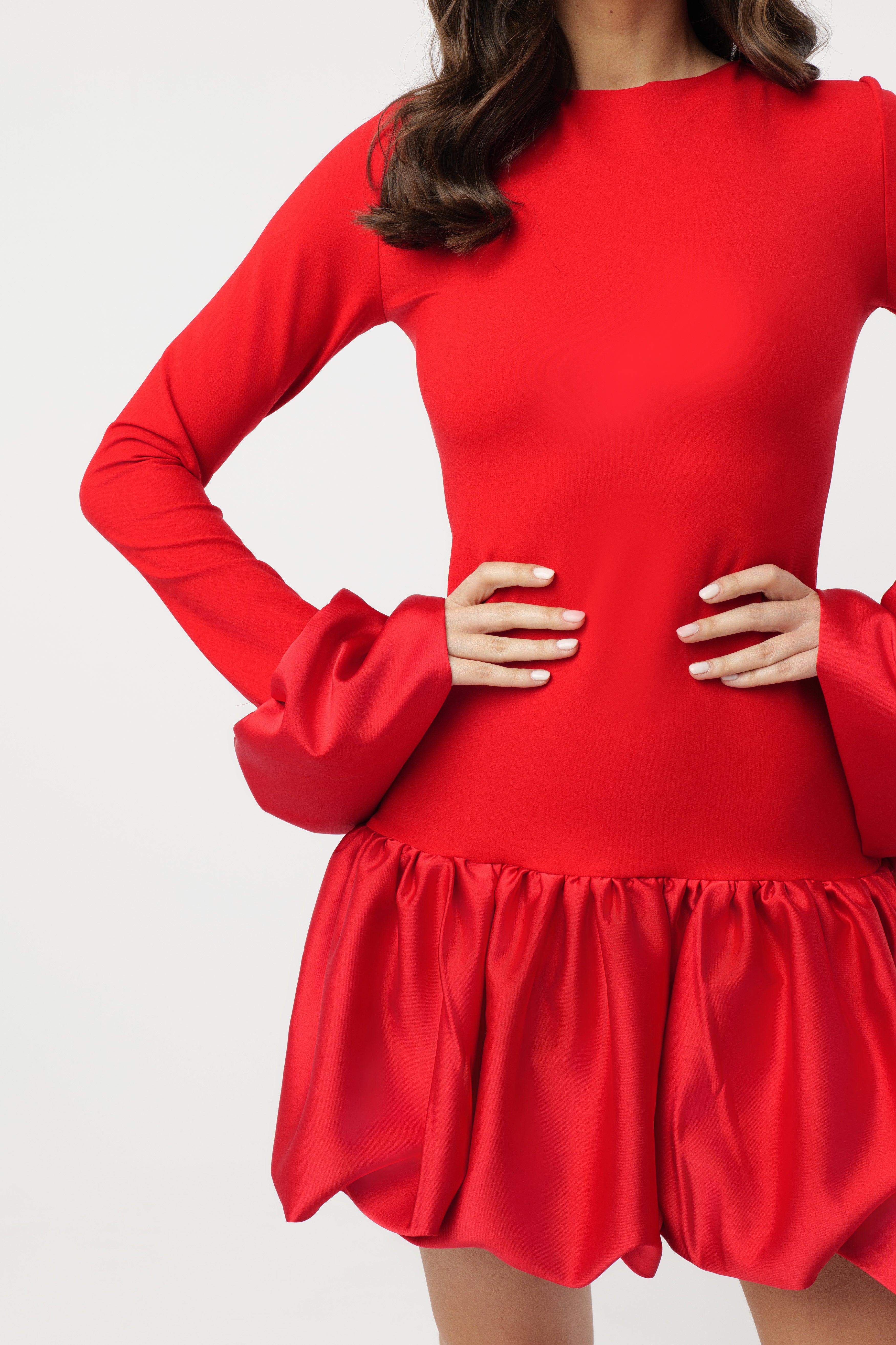 Abito Esmeralda raso