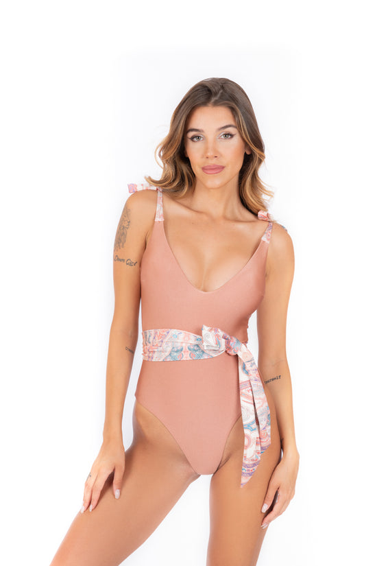 Costume Intero Nicole lycra e fantasia