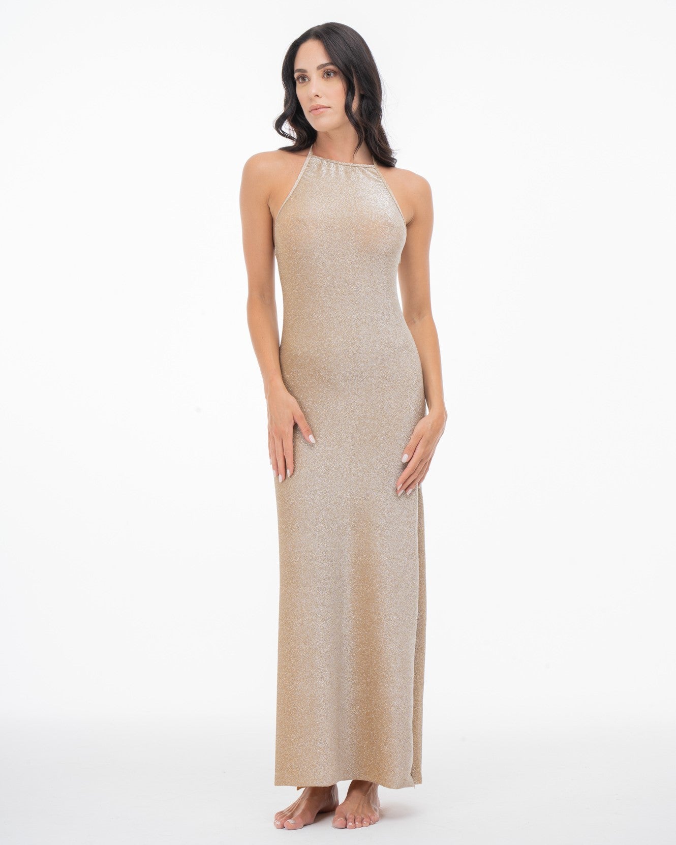 DORY LUREX LONG COVER-UP