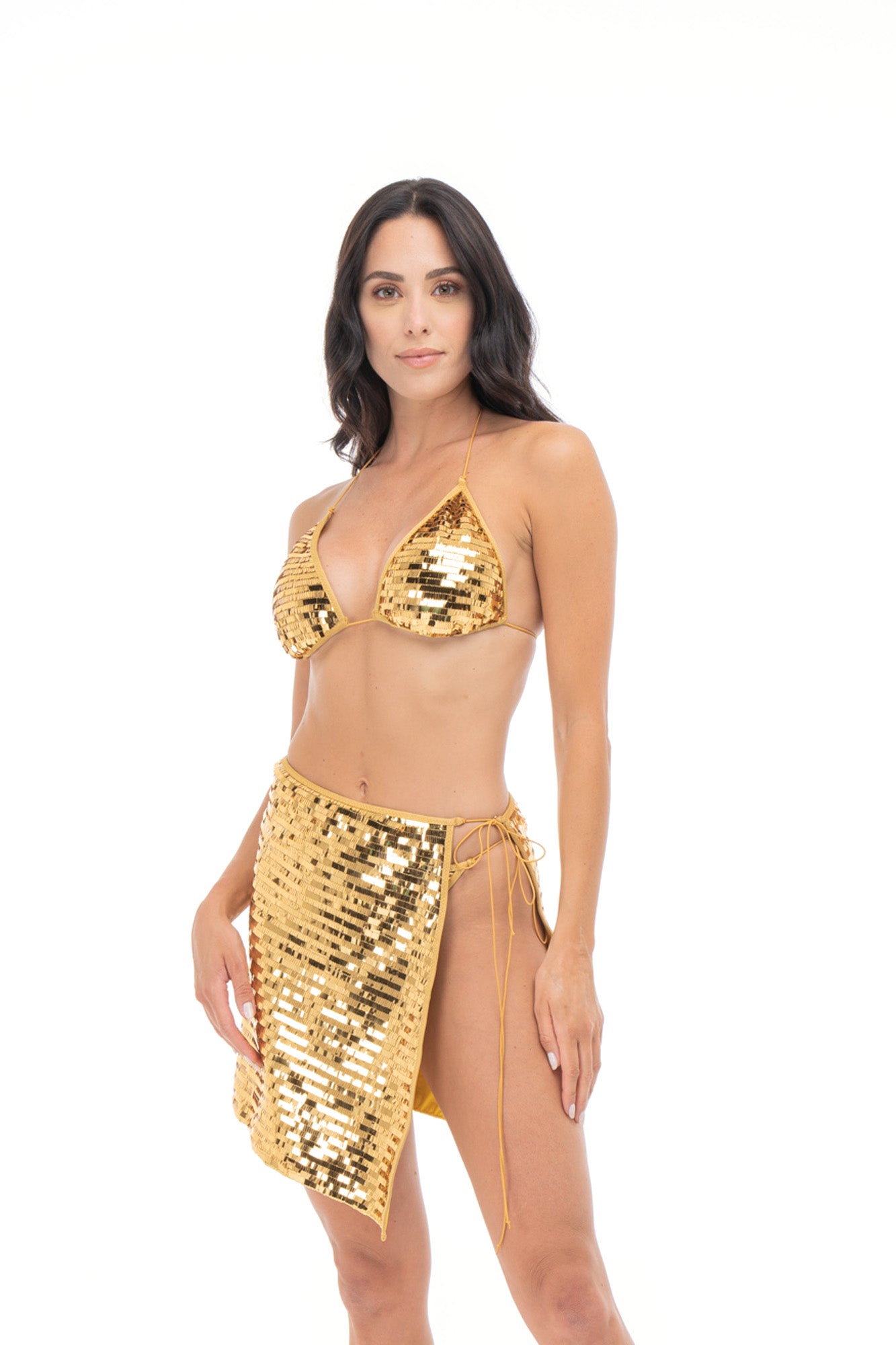 April sequin skirt