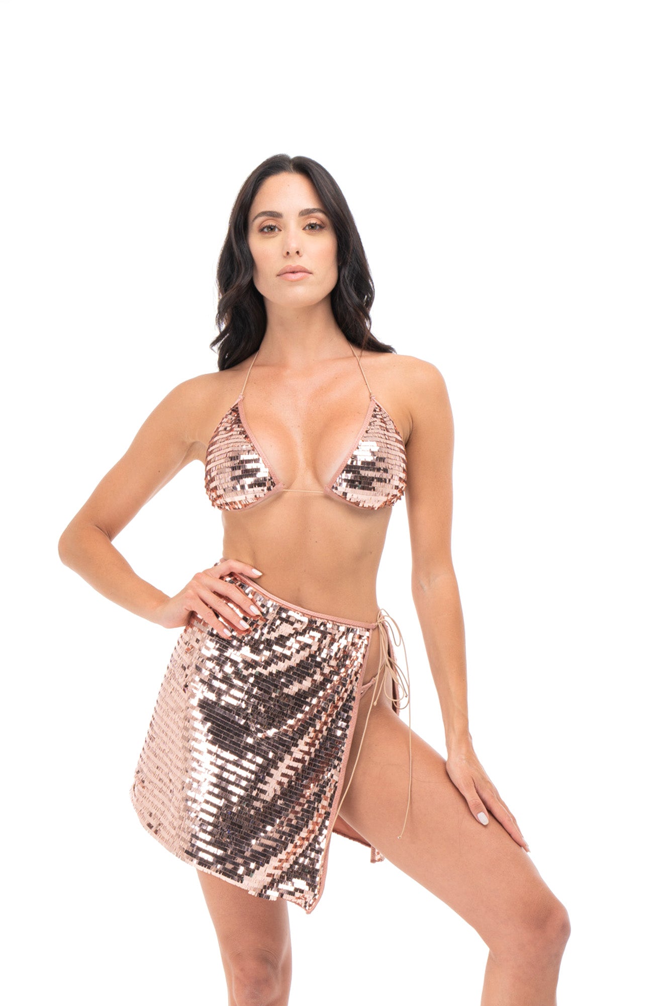 Gonna Abril paillettes